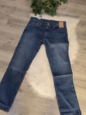 Levi's Dark Blue Straight Jeans 511 Men